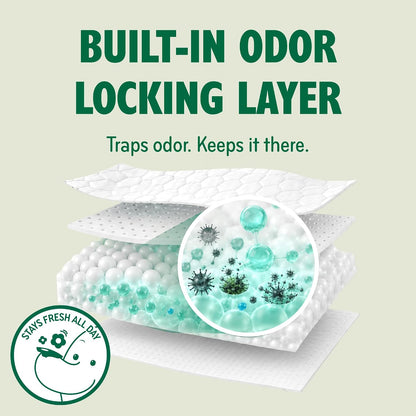 Dog Diaper Liners, Booster Pads for Male & Female Dogs, 100Ct, XS | Extra Leak Protection